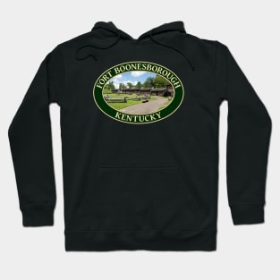 Historic 18th Century Fort Boonesborough in Kentucky Hoodie